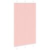 vidaXL Plissé rolgordijn 120x200cm stofbreedte 119,4cm polyester roze
