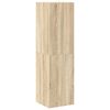 vidaXL 6-delige Tv-meubelset bewerkt hout sonoma eikenkleurig