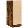 vidaXL Apothekerskast 30x41x77,5 cm bewerkt hout gerookt eikenkleurig