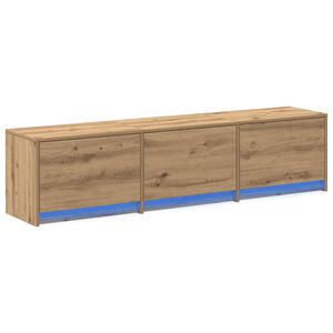 vidaXL TV-kast Artisan Eiken Bewerkt hout
