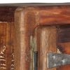 vidaXL Hoge kast 90x42x142 cm massief gerecycled hout