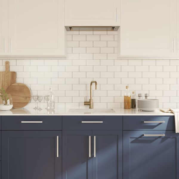 vidaXL Handvatten 20 st 224 mm roestvrij staal zilverkleurig