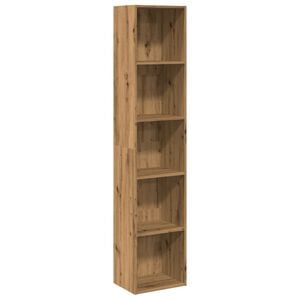 vidaXL Boekenkast 40x30x189 cm bewerkt hout artisanaal eikenkleurig