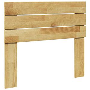 vidaXL Hoofdbord 90 cm massief eikenhout