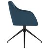vidaXL Eetkamerstoelen 2 st fluweel blauw