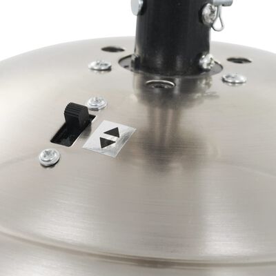 vidaXL Plafondventilator met lamp 128 cm wit
