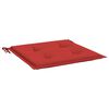 vidaXL Tuinstoelkussens 4 st 50x50x4 cm oxford stof rood