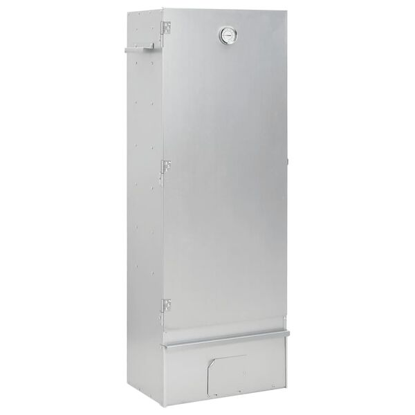 vidaXL BBQ-rookoven met houtsnippers 44,5x29x110 cm staal