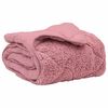 vidaXL Zomer Dekbed Roze 155 x 200 cm Microfiber en Teddy fleece
