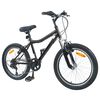 vidaXL Kinderfiets 20 Inch 6-Speed voor 6-11 jaar oud Zwart