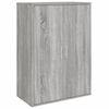 vidaXL Dressoirs 2 st 60x31x84 cm bewerkt hout grijs sonoma eikenkleur