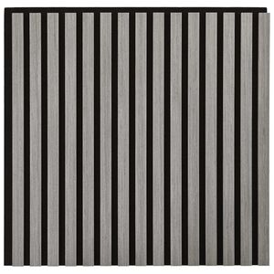 vidaXL Wandpanelen 8 st 60,5 x 60 cm Grijs