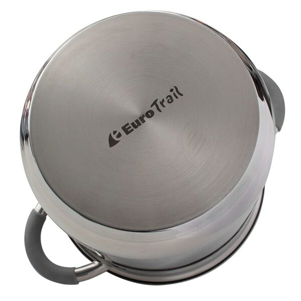Eurotrail 3-delige Pannenset Dunbar roestvrij staal