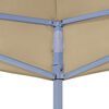 vidaXL Partytentdak 270 g/m² 6x3 m beige