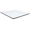 vidaXL Boxspring stof donkergrijs 180x200 cm