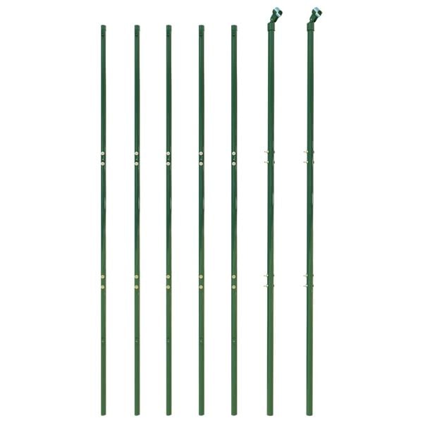 vidaXL Gaashek 2,2x10 m groen
