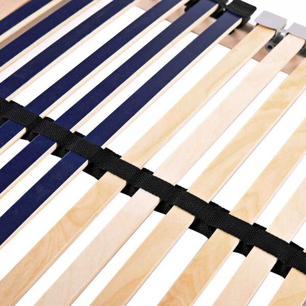 vidaXL Lamelbodem Bruin 100 x 190 cm Massief beukenhout