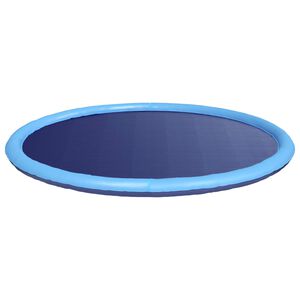 vidaXL Waterspeelmat voor kinderen en honden Blauw &Oslash;200 x 9 cm PVC