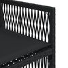 vidaXL 17-delige Tuinset met kussens poly rattan zwart