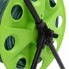 vidaXL Slanghaspelkar en slangkoppelset 0,5" vrijstaand 30 m PVC groen