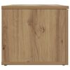 vidaXL Tv-meubel 80x34x30 cm bewerkt hout artisanaal eikenkleur