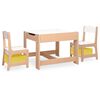 vidaXL Kindertafel met 2 stoelen MDF