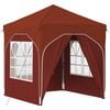vidaXL Pop-up Feesttent 192 x 192 x 245 cm Terracotta