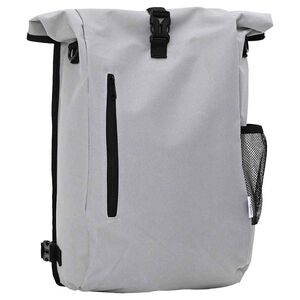 vidaXL Fietstas Grijs 31 x 13 x 58 cm Polyester