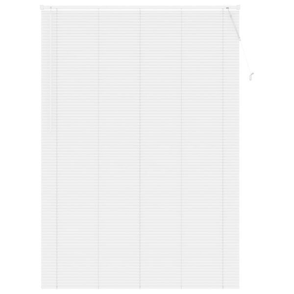 vidaXL Venetiaanse Blind Verstelbaar Wit 213 x 160 cm PVC