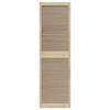 vidaXL Kastdeur Naturel 201 x 2,1 x 59,5 cm Massief grenenhout