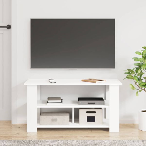 vidaXL TV-standaard Wit 100 x 40 x 50 cm
