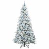 vidaXL Kunstmatige Inklapbare Kerstboom Groen 240 cm PE en PVC