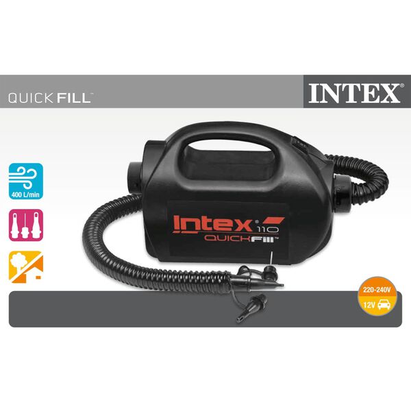 Intex Luchtpomp elektrisch Quick-Fill High PSI 220-240 V 68609