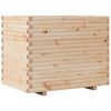 vidaXL Plantenbak 90x60x72,5 cm massief grenenhout