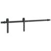 vidaXL Ophangset voor schuifdeur 91 cm koolstofstaal