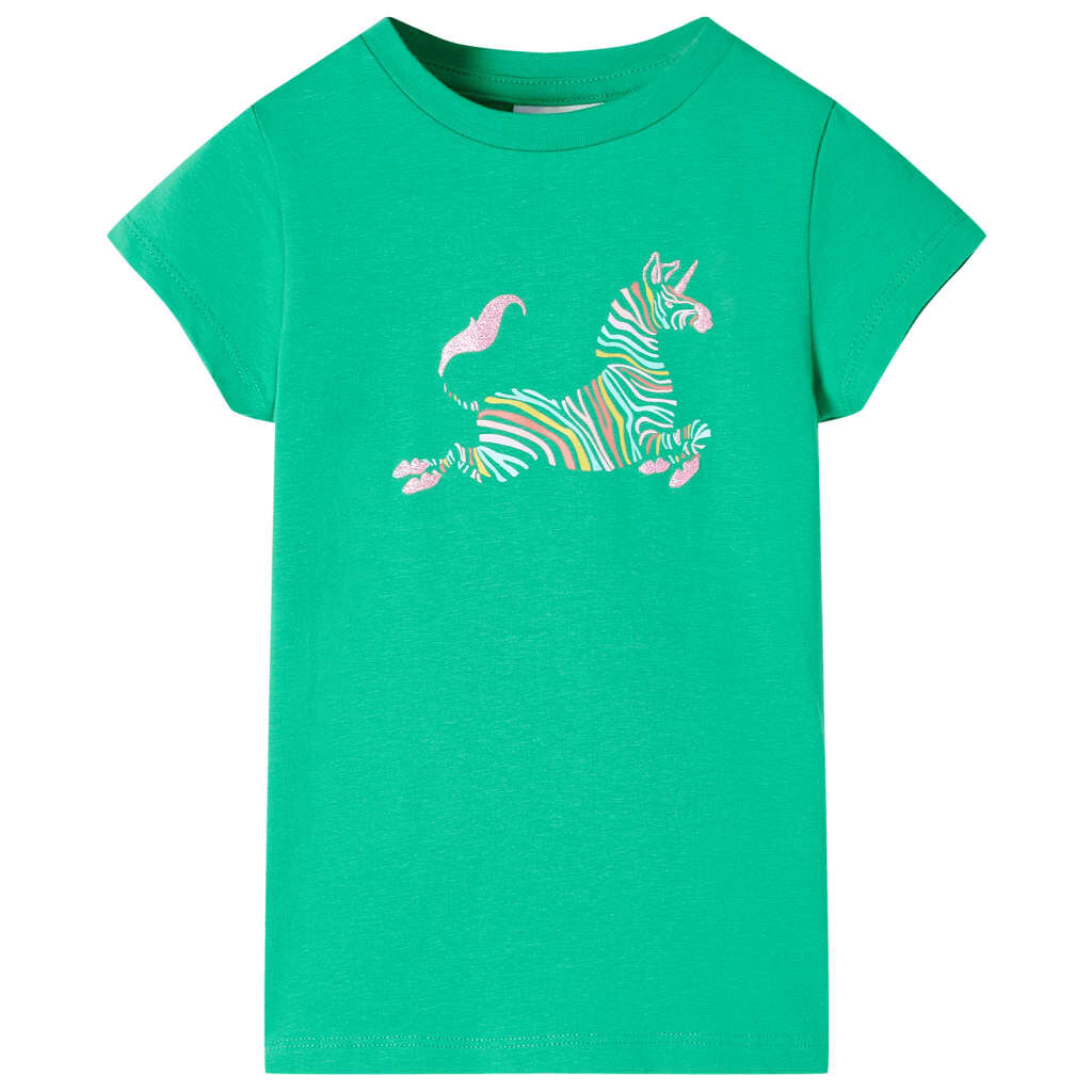 vidaxl Kindershirt 92 groen