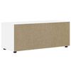vidaXL Tv-meubel VISNES 100x40x38 cm bewerkt hout wit