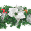 vidaXL Kerstslinger met LED-lampjes 2,7 m PVC groen
