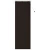 vidaXL Jaloezie Donkerbruin 80 x 250 cm 35 mm Massief Paulowniahout