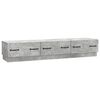 vidaXL TV-kast met lade Betongrijs 147 x 34,5 x 27 cm Bewerkt hout