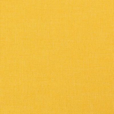 vidaXL Slaapbank 2-zits met 2 kussens stof geel