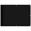 vidaXL Balkonscherm 75x800 cm 100% oxford polyester zwart