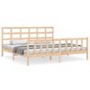 vidaXL Bedframe zonder matras massief grenenhout 200x200 cm