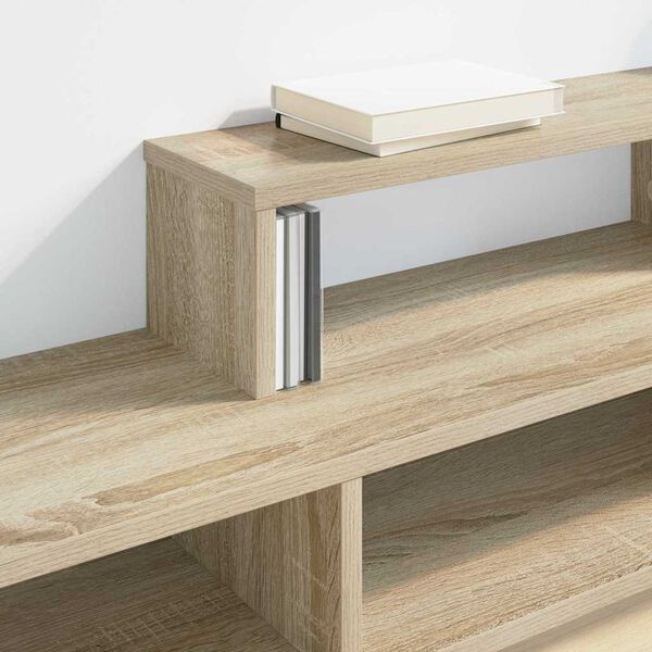 vidaXL TV-stand 150x25x28,5cm Bewerkt hout