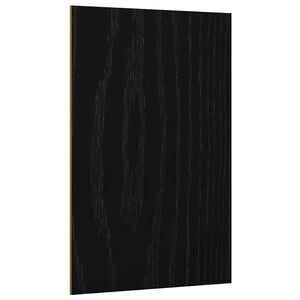 vidaXL Decorpanelen 12 st Zwart eiken 40 x 60 x 0,27 cm Bewerkt hout