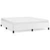 vidaXL Bedframe kunstleer wit 180x200 cm