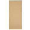 vidaXL Vloerkleed 66x150 cm natuurlijk sisal