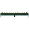 vidaXL Boxspring bed 90x200 cm fluweel donkergroen