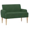 vidaXL Loungebank met knopencomfort Jungle Groen 116 x 67 x 81 cm