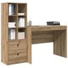 vidaXL Bureau met lade 2 pcs Artisan Eiken